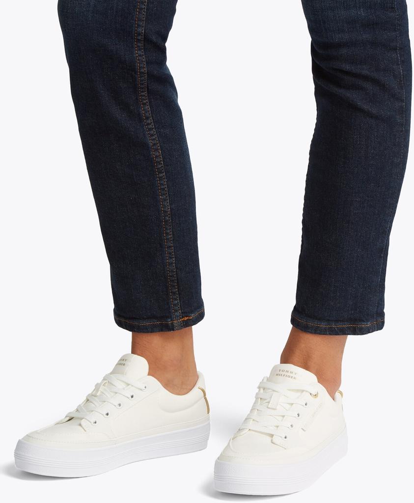Sneakers Tommy Hilfiger 'ESSENTIAL' Ecru