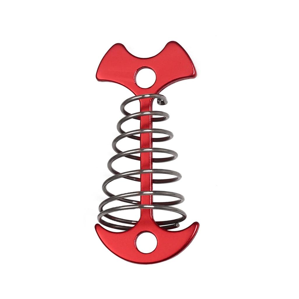 Stainless Steel Outdoor Tent Anchor:  Wind Rope Hook & Fishbone Peg for Camping