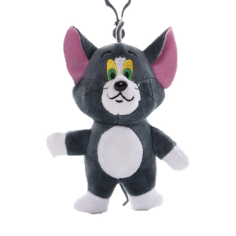 Wholesale Foreign Trade Cat And Mouse Plush Doll Tom Jerry Cartoon Gifts Kids Tom,10cm/4in