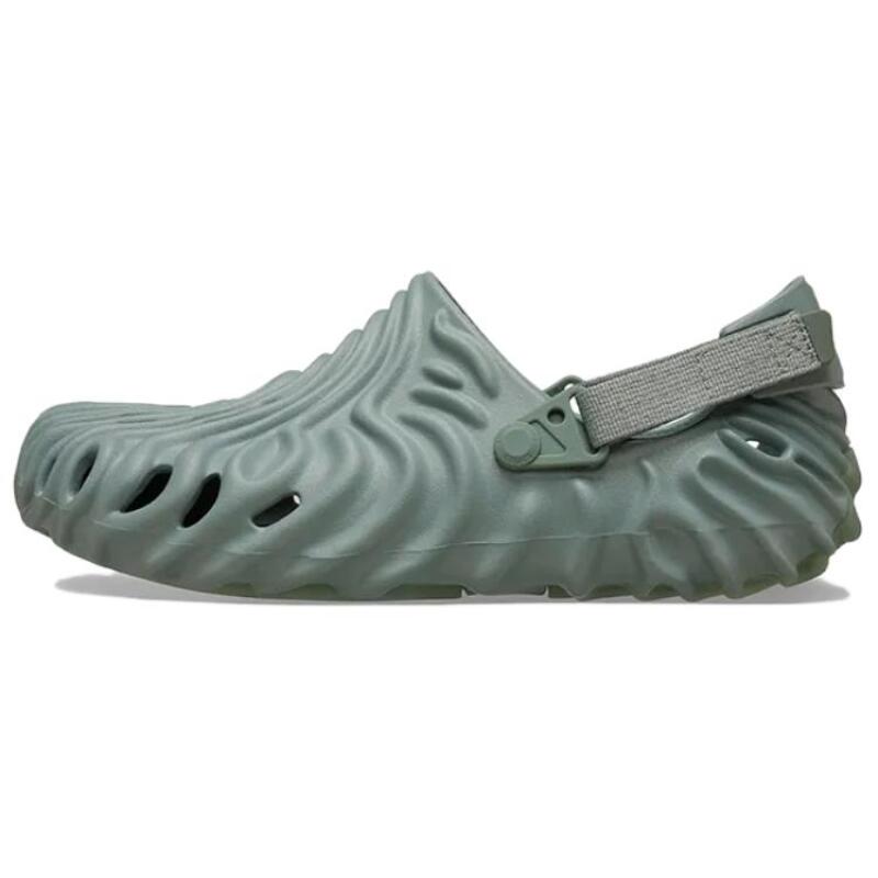 Salehe Bembury x Crocs Pollex EVA Comfortable & Versatile Hole Shoes Unisex Green
