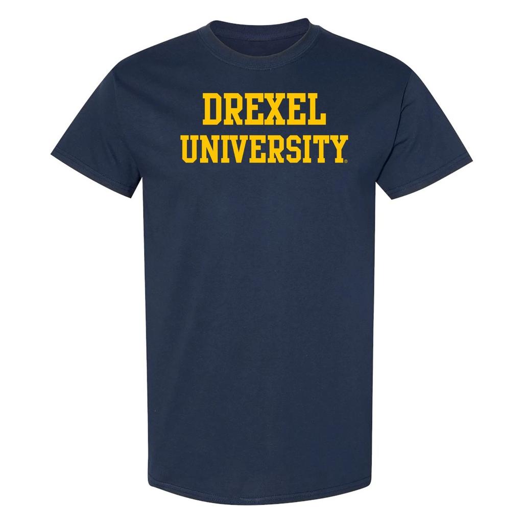Drexel University Dragons Basic Block T-Shirt - Marine