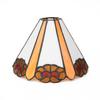 8 Inch Creative Stained Glass Peacock Lampshades Replacement, Only Handmade Phoenix Tail Vintage Lamp Shade,  for Pendant Light