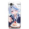 Phone Case For Xiaomi Redmi Note 14 13 12 4G 9S 9 10 11 Pro Plus 5G 14C 13C 12C 10C 9A Clear Cover Genshin Impact Lovely Furina