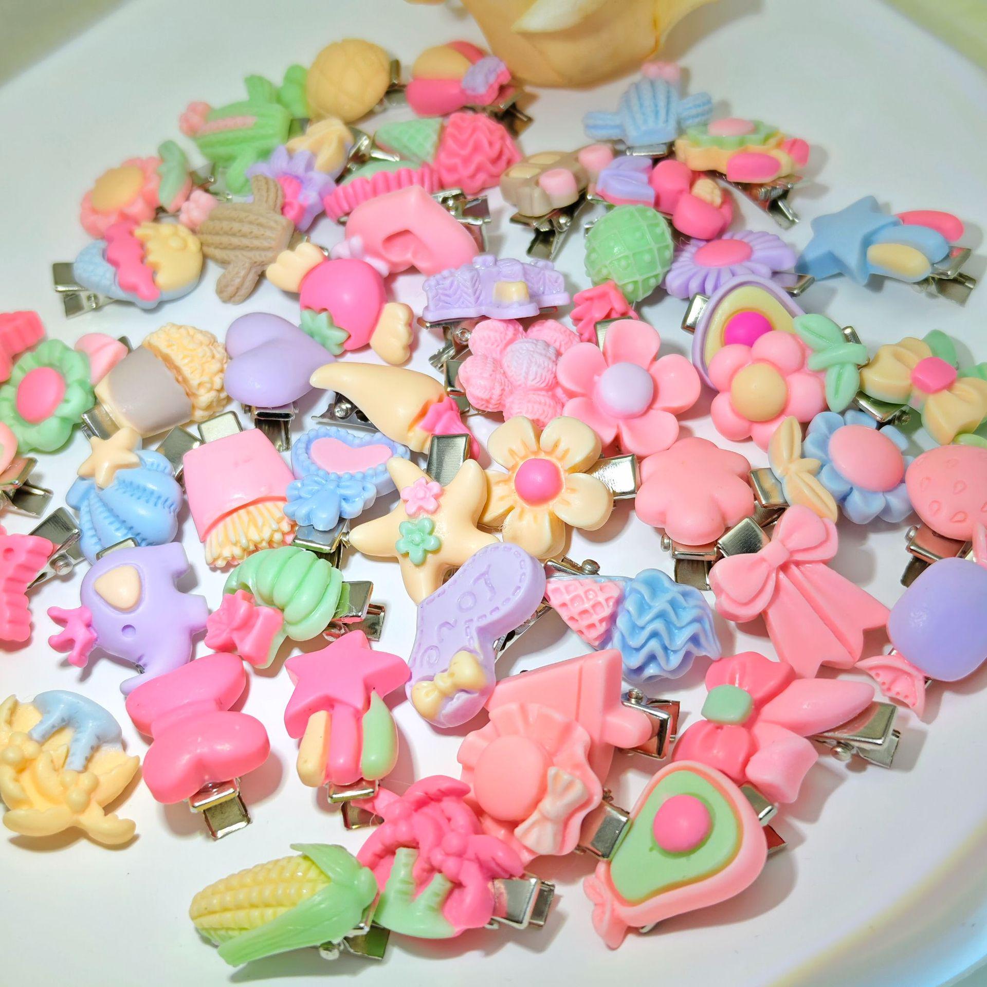 

Creative Fruit & Veggie Pun Hair Clip - Cute & Fun Student Accessory