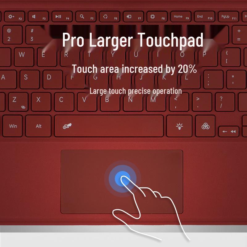Magnetic Backlit Keyboard Cover for Microsoft Surface Pro 3-11 Tablets