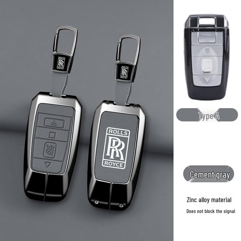 Rolls-Royce Cullinan Phantom Ghost Car Key Protective Case & Remote Holder