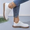 Fashion 2025 High Quality Shoes for Women Lace Up Women's Vulcanize Shoes Outdoor Women Sneakers Flat with Ladies Casual Shoes Zapatos