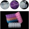 Versatile 10 Grids Plastic Storage Box for Makeup Pills and Small Parts