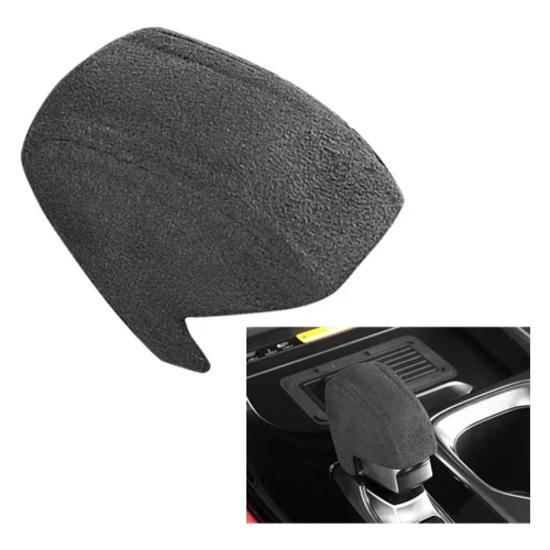 Black Suede Gear Shift Knob Trim Cover Fit for Lexus RX350 500h 2024 New High Quality