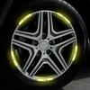 Car Wheel Hub Reflective Sticker Tire Rim Reflective Strips For Ford Mustang F10 Zapatillas Miniatura Gt Shelby 2005 2015 Mujer 2012 Kuga