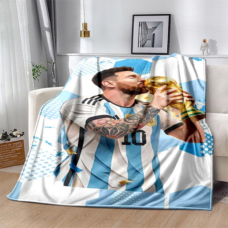 Argentina'S Victory Celebration Vibrant Artwork Blanket Soft And Comfortable Suitable For All Seasons Office Rest Blanket Air Conditioning Blanket