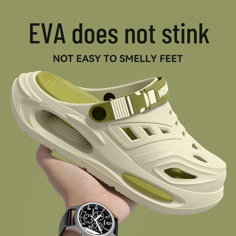 Men's 2025 Non-Slip Odor-Resistant Thick Sole Driving Sandals