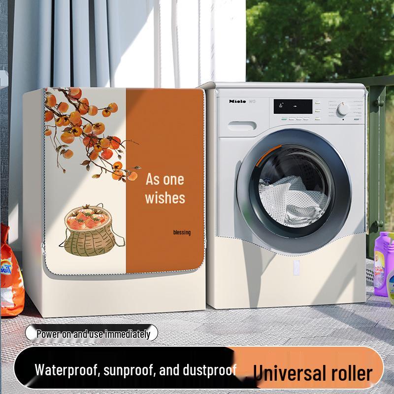 Waterproof Sunproof Cover for 10kg Fully Automatic Washing Machines