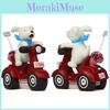 Small Dog Resin Motorcycle Flower Pot Garden Decor For Indoor Plants And Gift Giving