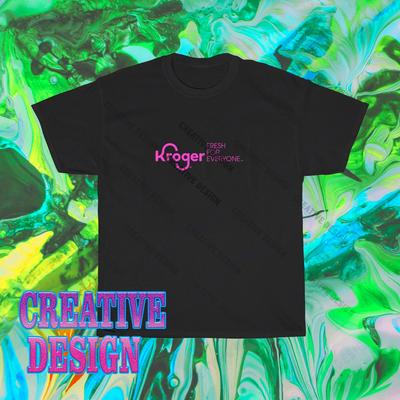 Brand New Kroger Grocery Market Logo T-Shirt Funny Size S To 5XL