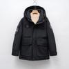 Down jacket hooded thickened tooling Parker down jacket men and women winter fashion cold couple warm