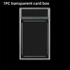 Transparent Graded Card Case UV Protection Removable 35PT Collectible Card Box Durable Sturdy Trading Card Protection Box