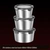 Xihe Food Grade 316 Stainless Steel Sealed Storage Container Set