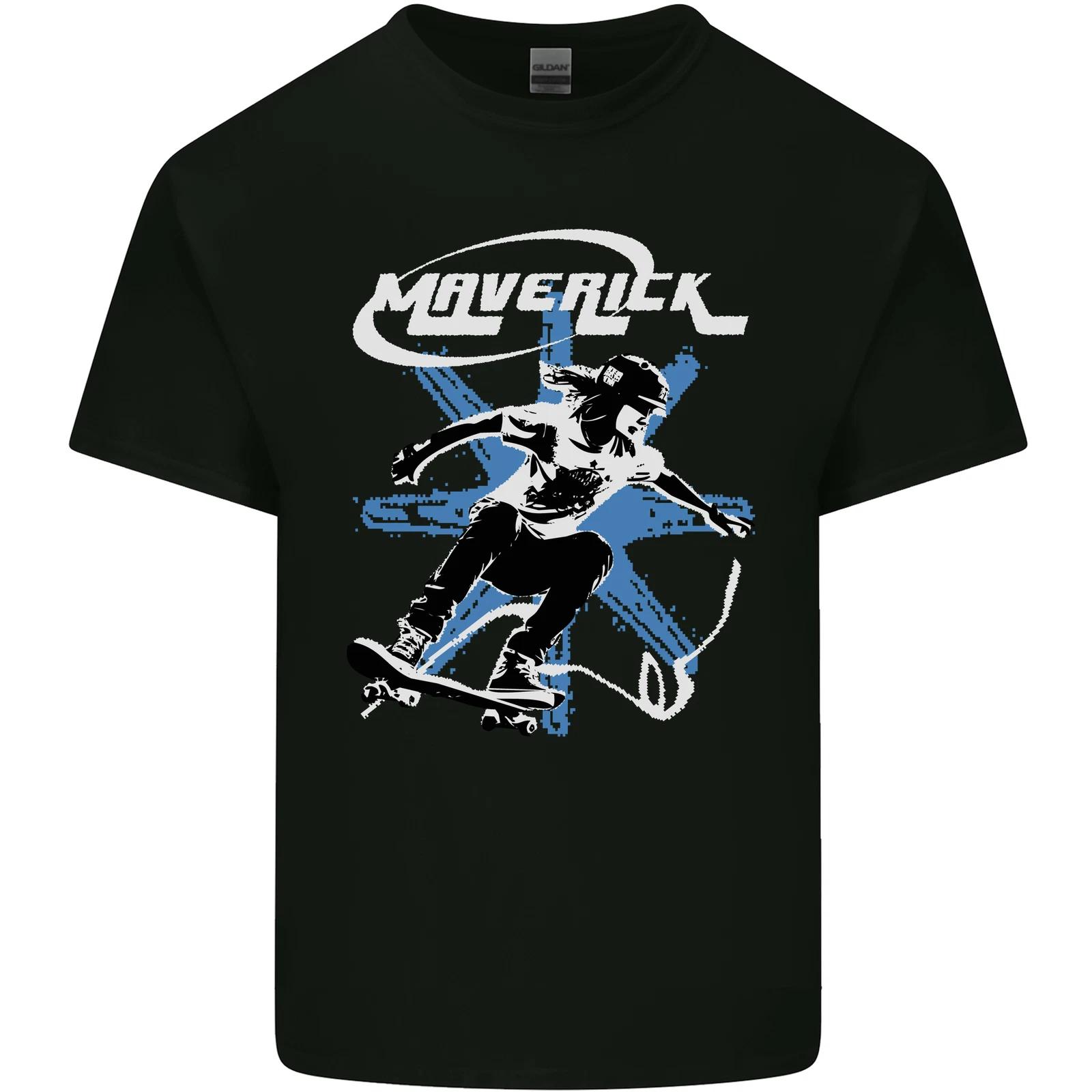 Maverick Skateboarder Skateboard Kids T-Shirt Childrens 4XL