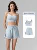 2026 Spring/Summer Women's Quick-Dry Sports Set: Anti-Exposure Shorts & Yoga Underwear with Thin Straps.