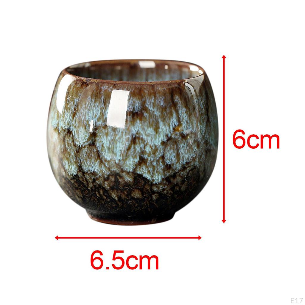 Chinese Handmade Cup 110 ml,Ceramic Tea Mugs Without Handles,Best Gift