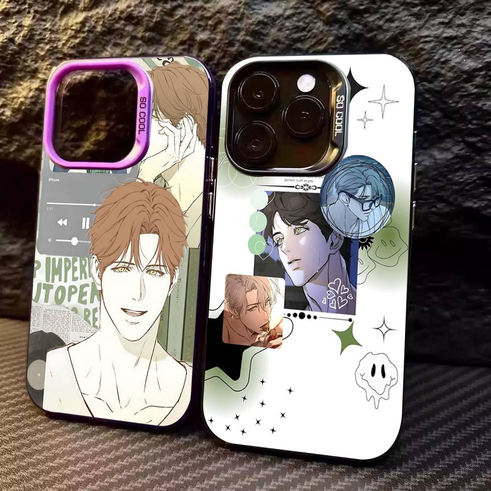 Nerd Project Bl Anime Phone Cases For iPhone 17 16 15 14 13 12 11 Plus Pro Max Colorful Case