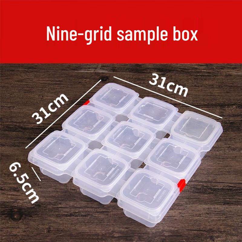 4-Compartment Food Storage & Sample Box