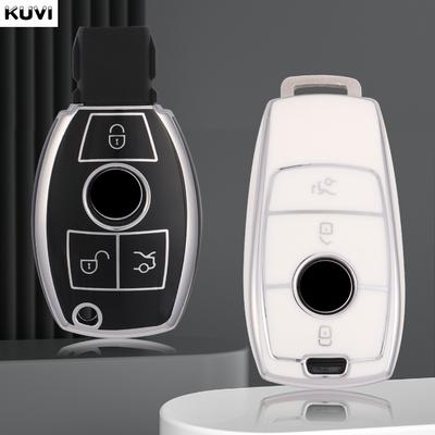 TPU obudowa kluczyka do samochodu obudowa pilota dla Mercedes Benz ABCES klasa W204 W205 W206 W212 W213 W176 GLC CLA W177 W222 W223 W463