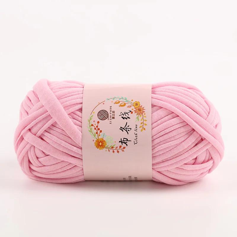T Shirt Bulky Yarn for Hand Knitting Carpet Knitting Trap Crochet DIY Bag Purse Blanket Soft Thick Cloth Trapillo Yarn