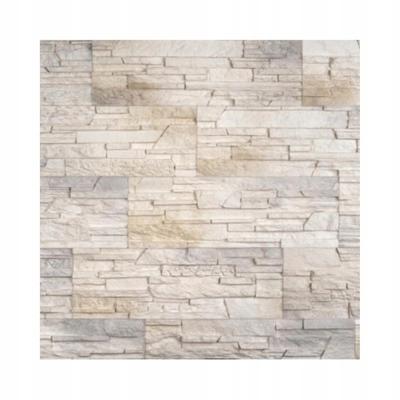 Fassadenplatten 38,5x13cm dekorativer Gipsstein beige 0,45m2