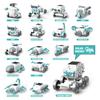 DIY Solar-Powered 12-in-1 Educational Robot Kit for Kids