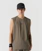 UMBRO [Cooling] All-Round Cooling Tricot Sleeveless T-Shirt Brown Ur121Ssl21