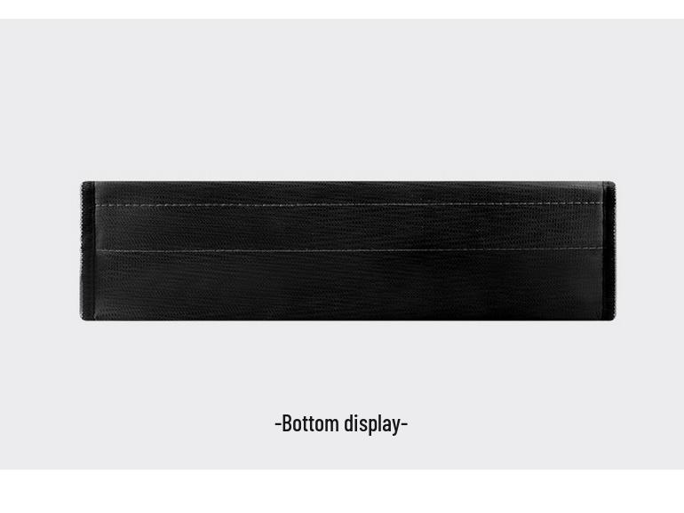 Waterproof Oxford Cloth A4 Document Tote Bag with Double Layers for Conference and Study