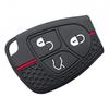 Silicone Cover For Mercedes Benz B C E Ml S Clk Cl 3 Buttons Rubber Skin Remote Key Fob Case  Car Key Protection
