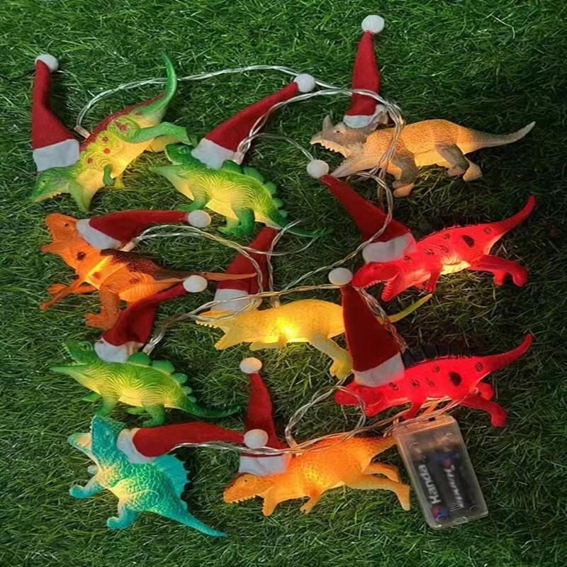 Dinosaur Christmas Led String Lights Night Light Children Bedroom Party Decor