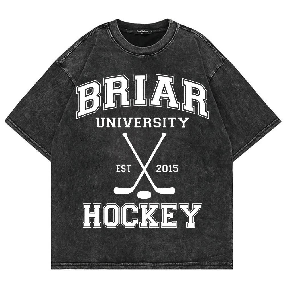 100% Cotton Vintage Washed Off Campus Briar University Hawks Di Laurentis 66 T Shirt New Fashion Men Graham 44 22 Tucker 46 Tees