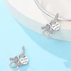 Original Charms Beads Silvering Concentric Knot Romantic Freedom Eternal Wish Charms Pendant DIY Bracelet Jewelry Making