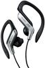 Écouteurs JVC Kenwood JVC pour Silver HA-EB75-S, type crochet d'oreille, anti-goutte, sport,