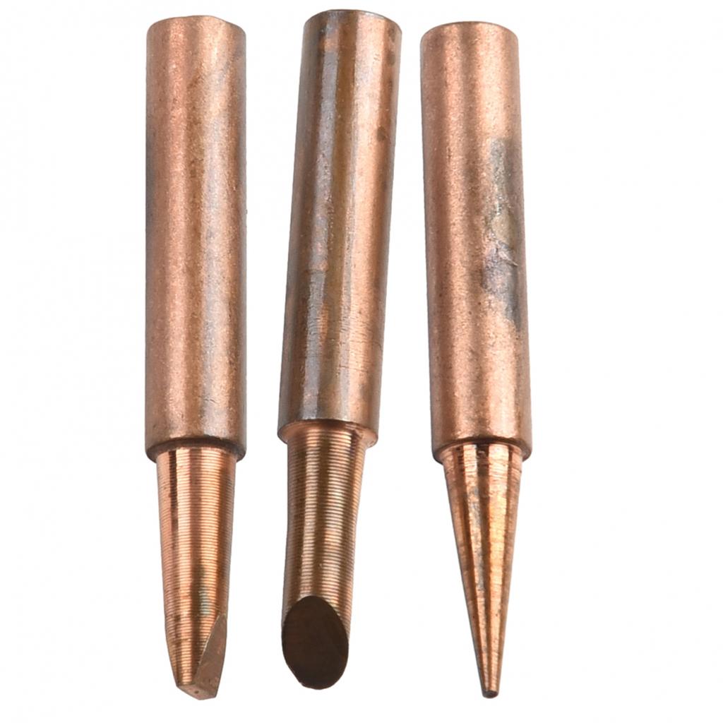 10pc/Set Soldering Tip 900M-T Soldering Tip Pure Electric Iron Head High Quality