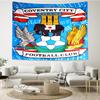 1PC Newcastle United Crest Printed Tapestry Room Decoration Wall Hanging for Living Room Bedroom, dormitory, Birthday and Christmas gifts