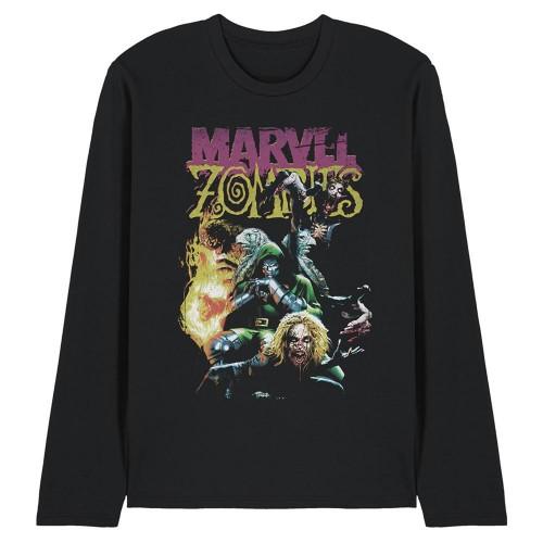 Marvel Zombies Unisex Adult Doom & The Fantastic Four T-Shirt