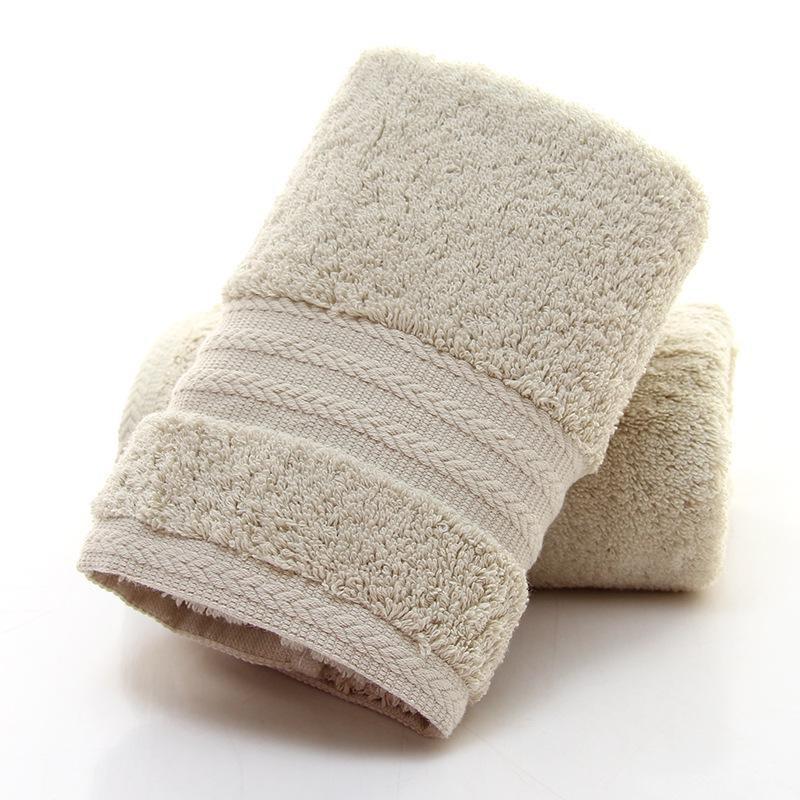 Luxurious Thick Cotton Towel For Babies Highly Absorbent Pure Cotton Long Staple Fabric In Various Colors