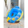 Inflatable Baby Swim Ring Water Gun Boat Eco-friendly Pvc Cartoon Pattern Swim Ring For Toddlers 85 Inflatable Bottom Green