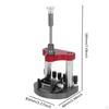 Watch Dial Feet Repair Set Machine Easy To Use Compact Wear Resistant Watchmaker Assembly Efficient