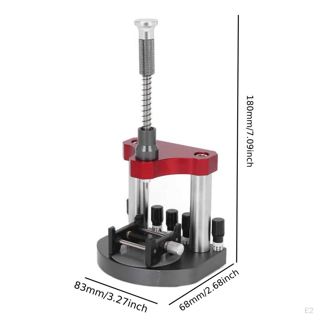 Watch Dial Feet Repair Set Machine Easy To Use Compact Wear Resistant Watchmaker Assembly Efficient