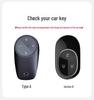 NIO Key Fob Case for ES6, ES8, EC6, ES7, ET7, ET5 - Tricolor Suede Protective Shell