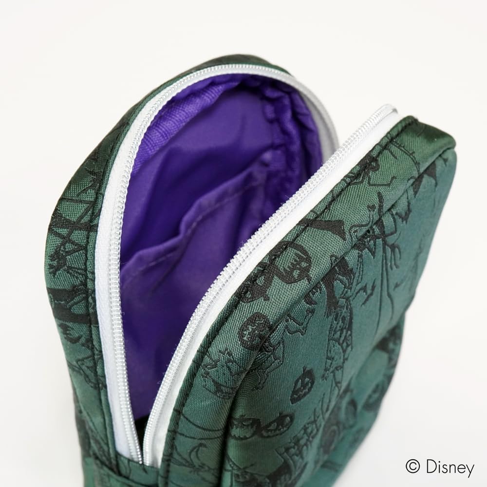 Disney Makeup Pouch Nightmare Before Christmas D48738C Green Cosmetics D48738C Green Cosmetics Bag/Cosmetic (The Pattern) (Wa-70)