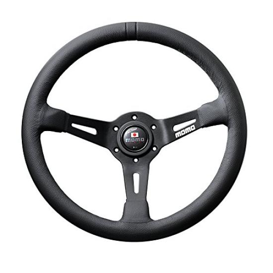 

Кермо MOMO 90мм Глибокий Конус Чорний Повністю Чорний, Діаметр 34,8мм, Верх, Швидкість, 348D,