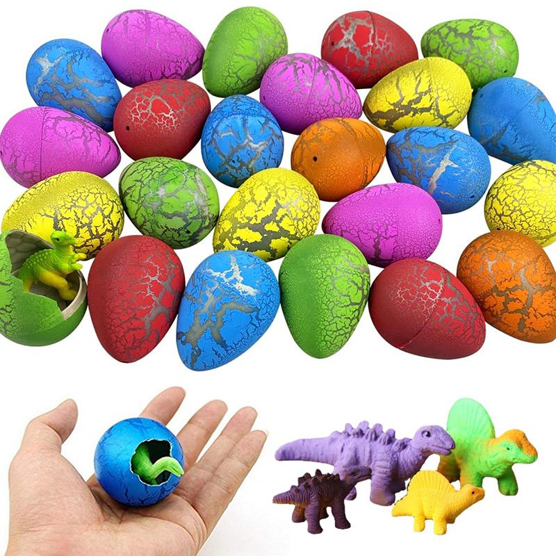 102060 Pezzi Mini Uova di Dinosauro Schiudibili Giocattolo Giocattoli Divertenti Uova Colorate Rotte Bomboniere per Feste di Bambini Regali Per Bambini Tmz
