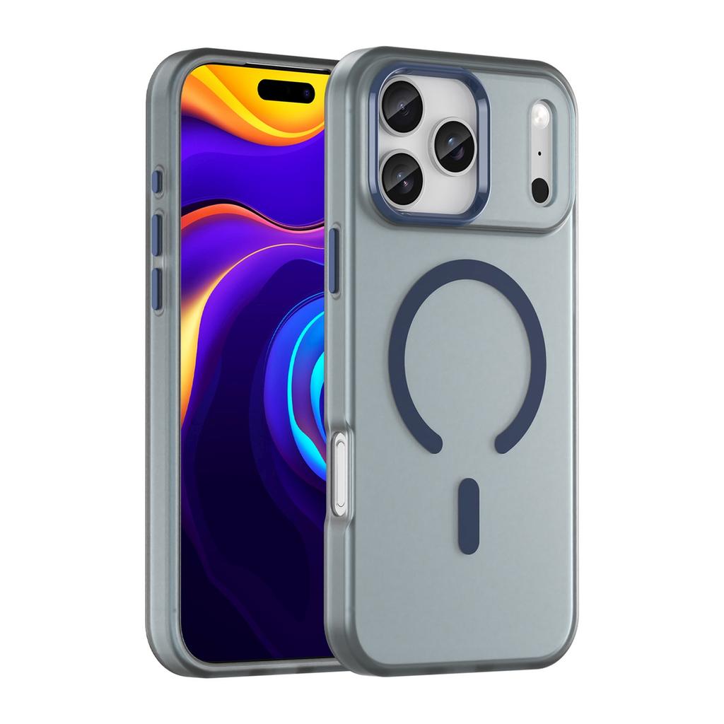 iPhone 17 Pro Magnetic Abrasive MagSafe Case - Matte Blue